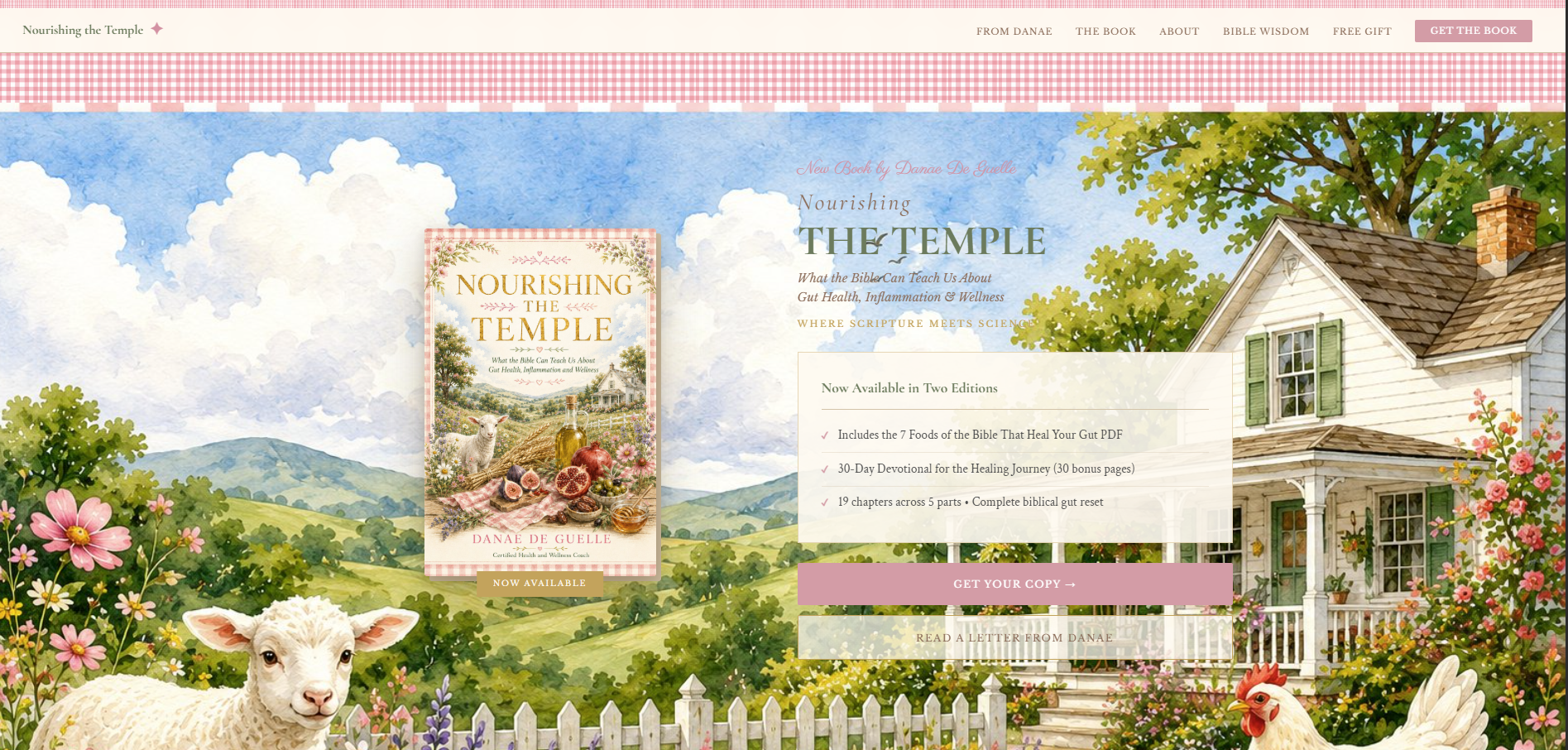 Nourishing the Temple website