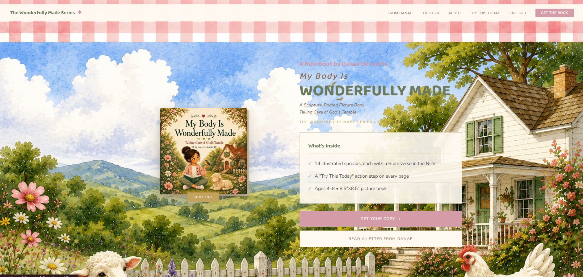 My Body Is Wonderfully Made website